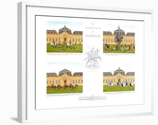 Les Grandes Ecuries de Chantilly-Vincent Haddelsey-Framed Collectable Print