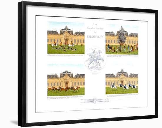 Les Grandes Ecuries de Chantilly-Vincent Haddelsey-Framed Collectable Print
