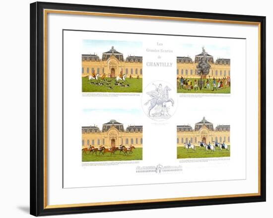 Les Grandes Ecuries de Chantilly-Vincent Haddelsey-Framed Collectable Print