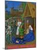 Les Heures D'Etienne Chavalier: Adoration of the Three Magi-Jean Fouquet-Mounted Giclee Print