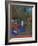 Les Heures D'Etienne Chavalier: The Adoration of the Shepherds-Jean Fouquet-Framed Giclee Print