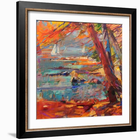 Les Iles de Lerins-Peter Graham-Framed Giclee Print