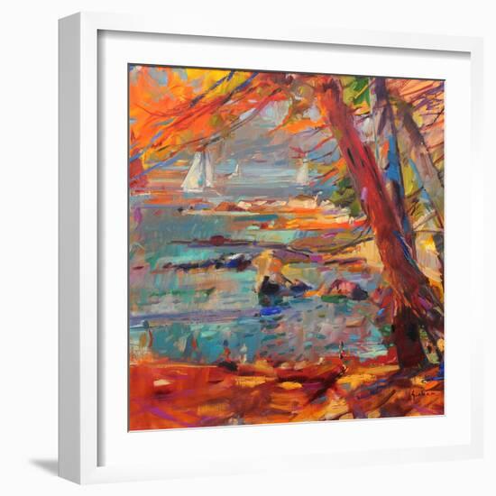 Les Iles de Lerins-Peter Graham-Framed Giclee Print