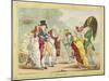 Les Invisibles, 1810-James Gillray-Mounted Giclee Print