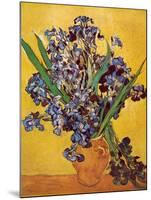 Les Iris-Vincent van Gogh-Mounted Art Print