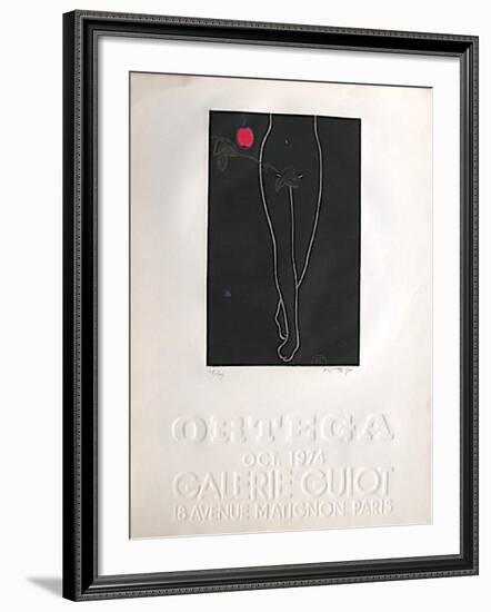 Les Jambes D'Eve-José Ortega-Framed Limited Edition