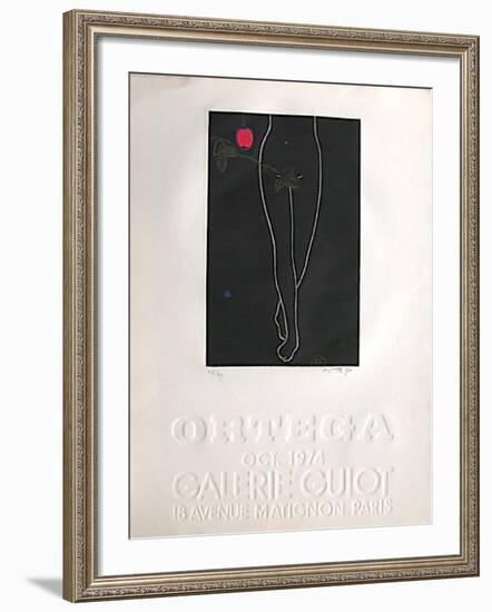 Les Jambes D'Eve-José Ortega-Framed Limited Edition