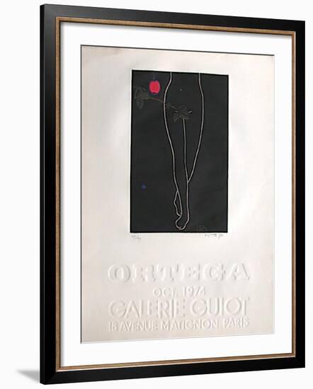 Les Jambes D'Eve-José Ortega-Framed Limited Edition