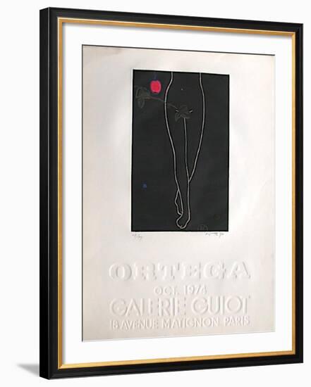 Les Jambes D'Eve-José Ortega-Framed Limited Edition