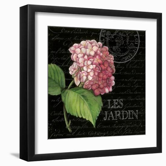 Les Jardin Geranium Sq.-Kimberly Poloson-Framed Art Print