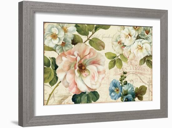 Les Jardin I-Lisa Audit-Framed Art Print