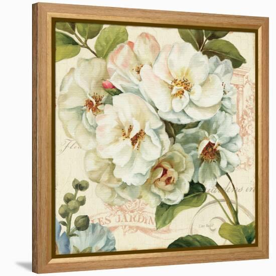 Les Jardin III-Lisa Audit-Framed Stretched Canvas