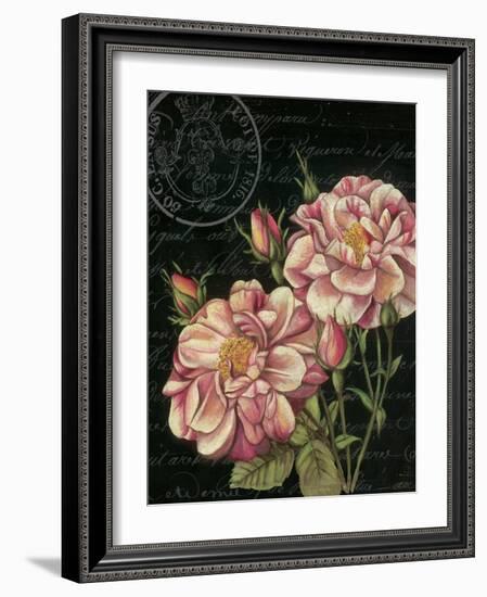 Les Jardin Roses-Kimberly Poloson-Framed Art Print