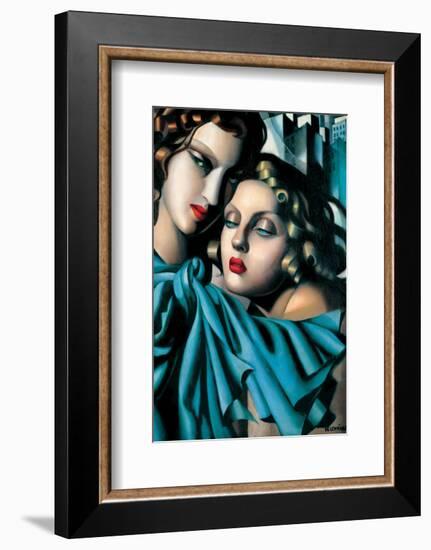 Les Jeunes Filles-Tamara de Lempicka-Framed Premium Giclee Print