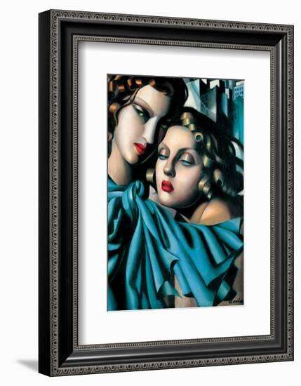 Les Jeunes Filles-Tamara de Lempicka-Framed Premium Giclee Print