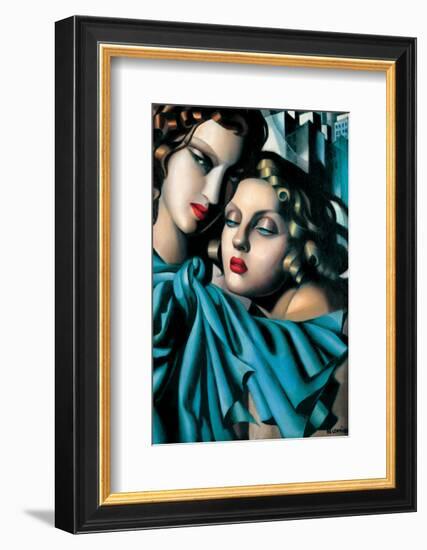 Les Jeunes Filles-Tamara de Lempicka-Framed Premium Giclee Print