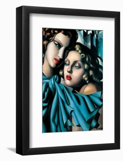 Les Jeunes Filles-Tamara de Lempicka-Framed Premium Giclee Print