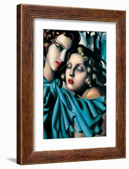 Les Jeunes Filles-Tamara de Lempicka-Framed Premium Giclee Print