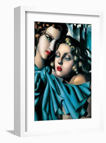 Les Jeunes Filles-Tamara de Lempicka-Framed Premium Giclee Print