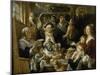 Les Jeunes piaillent comme chantent les vieux-Jacob Jordaens-Mounted Giclee Print