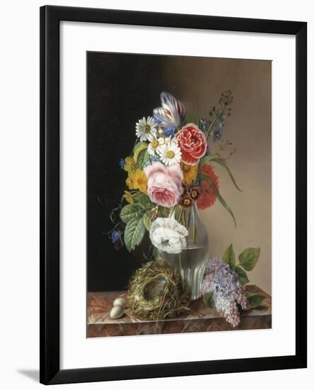 Les Jolies Fleurs-Augustine Vervloet-Framed Giclee Print