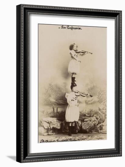 Les Lafassio (Ph. Chaput-Tourtain. Paris)-null-Framed Giclee Print