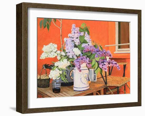 Les Lilas, 2013-Michel Bultet-Framed Giclee Print