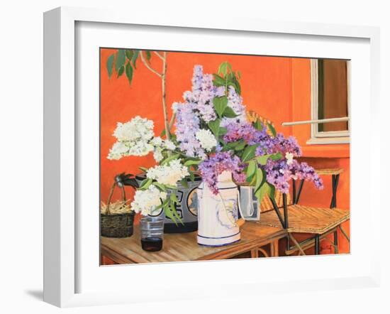 Les Lilas, 2013-Michel Bultet-Framed Giclee Print