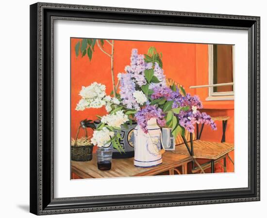 Les Lilas, 2013-Michel Bultet-Framed Giclee Print