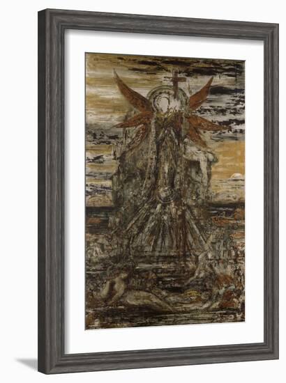 Les Lyres mortes-Gustave Moreau-Framed Giclee Print