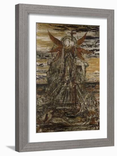 Les Lyres mortes-Gustave Moreau-Framed Giclee Print