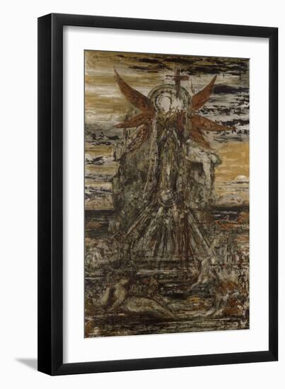 Les Lyres mortes-Gustave Moreau-Framed Giclee Print
