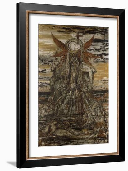 Les Lyres mortes-Gustave Moreau-Framed Giclee Print