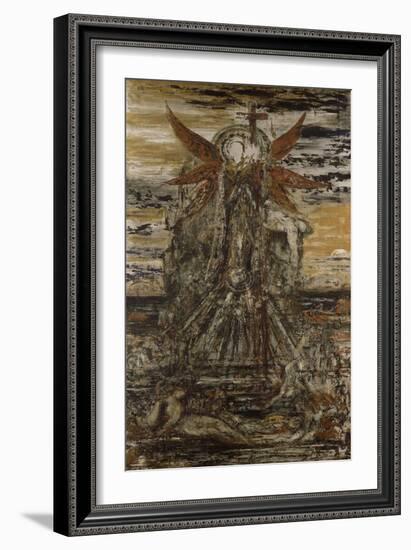 Les Lyres mortes-Gustave Moreau-Framed Giclee Print