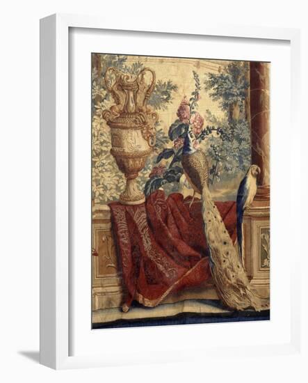 Les Maisons royales : Fontainebleau (3e entrefenêtre)-Charles Le Brun-Framed Premium Giclee Print