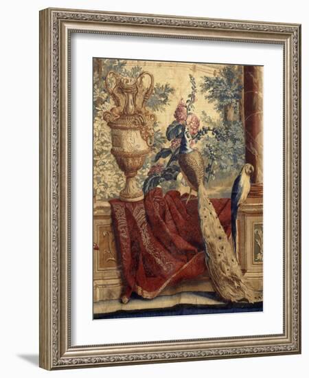 Les Maisons royales : Fontainebleau (3e entrefenêtre)-Charles Le Brun-Framed Giclee Print