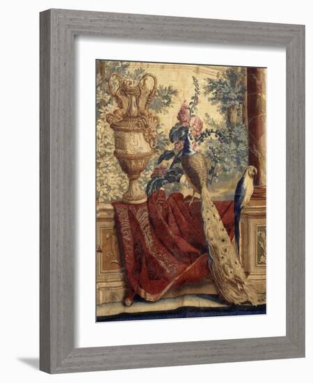 Les Maisons royales : Fontainebleau (3e entrefenêtre)-Charles Le Brun-Framed Giclee Print