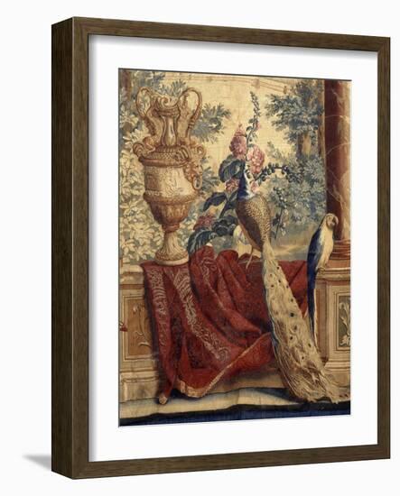 Les Maisons royales : Fontainebleau (3e entrefenêtre)-Charles Le Brun-Framed Giclee Print
