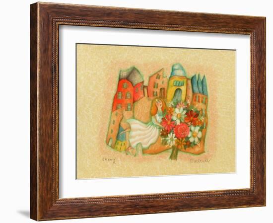 Les mariés III-Francoise Deberdt-Framed Limited Edition