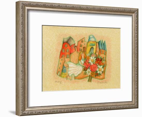 Les mariés III-Francoise Deberdt-Framed Limited Edition