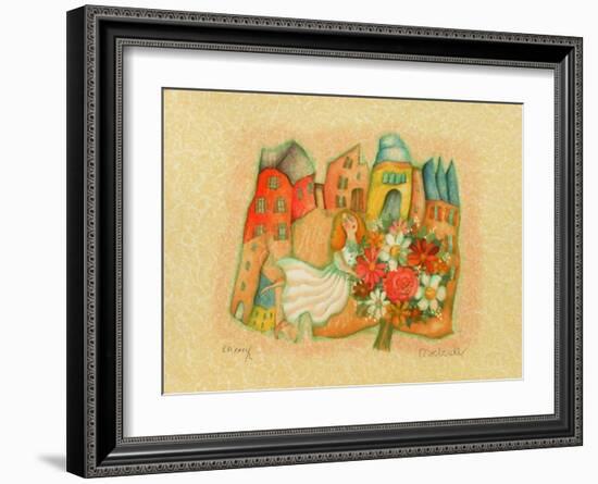 Les mariés III-Francoise Deberdt-Framed Limited Edition