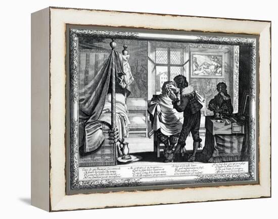 Les Metiers, Published by Jean Leblond I-Abraham Bosse-Framed Premier Image Canvas