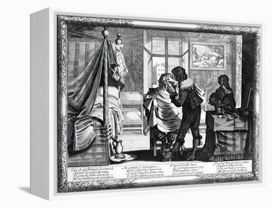 Les Metiers, Published by Jean Leblond I-Abraham Bosse-Framed Premier Image Canvas