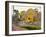 Les meules jaunes-Paul Gauguin-Framed Giclee Print