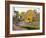 Les meules jaunes-Paul Gauguin-Framed Giclee Print