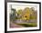 Les meules jaunes-Paul Gauguin-Framed Giclee Print