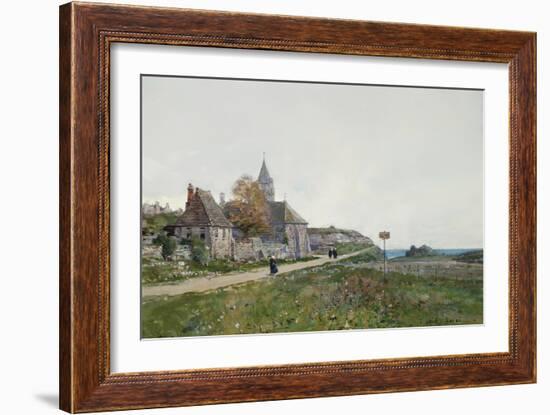 Les Mieilles a Saint Cast-Luigi Loir-Framed Giclee Print