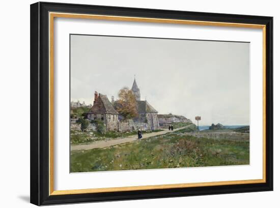 Les Mieilles a Saint Cast-Luigi Loir-Framed Giclee Print