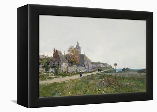 Les Mieilles a Saint Cast-Luigi Loir-Framed Premier Image Canvas