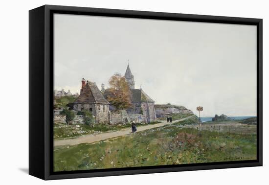 Les Mieilles a Saint Cast-Luigi Loir-Framed Premier Image Canvas